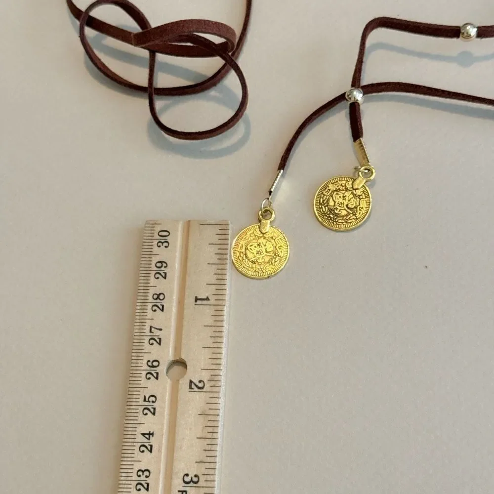 Brown Wrap Necklace N1324